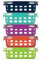 Ello Duraglass Glass Food Storage Mixed Set - Glass Food Storage Meal Prep Bowls with Silicone Sleeve and Airtight Lids, 10 piece 5 pack, Fruit Salad