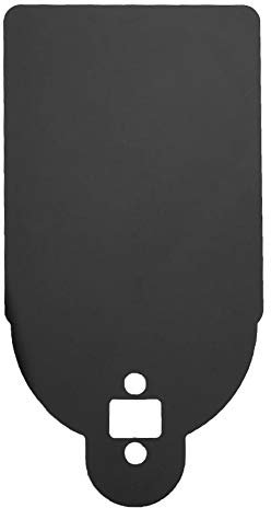 Roller Kennzeichenhalter, Nummernschild Kompatibel Aus Kunststoff Für Scooter Kunststoff Kennzeichenhalter Warnschild (Schwarz)