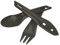Mil-Tec Posate da campeggio 14627108 grigio scuro, taglia unica