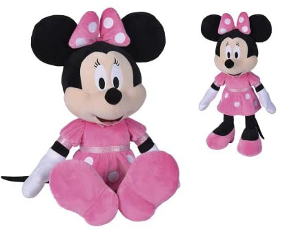Simba - Peluche Disney Minnie Fucsia, 75cm, 6315870263, + 0 mesi