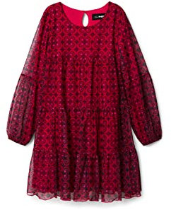 Desigual Vest_Amigo 3002 Fucsia Dress, Marocco, 4 Anni Bambina