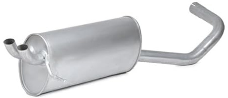 IZAWIT 16.057 Endschalldämpfer Hinten Kompatibel mit VW POLO 9N 6Q6253609AP 6Q6253609T