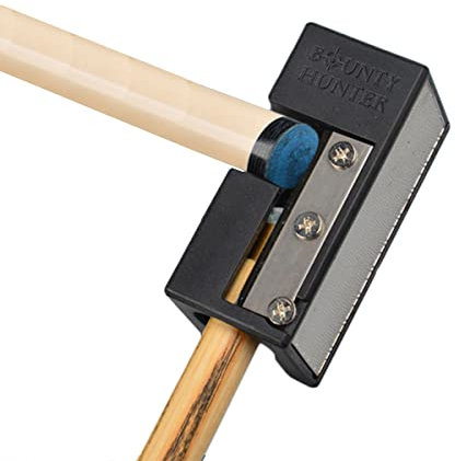 NMVB Cue Tip Trimmer, 7 in 1 Multifunktional Cue Tip Repair Tool, tragbare Billard Cue Tip Repair Shaper Trimmerwerkzeug für Billard Pool Cue Snooker Tipps