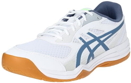Asics Herren Upcourt 5 Sneaker, White Denim Blue, 42 EU