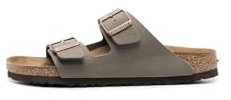 Birkenstock Unisex Slides, Steingrau, 40 EU