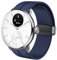 Blueshaweu 18 mm 20 mm Strap Compatible with Withings Smartwatch, Soft Silicone Dual Magnetic Adjustable Bracelets Compatible with ScanWatch 2 38 mm / ScanWatch 2 42 mm (18 mm, Blue)