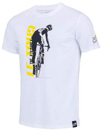 Tour de France T-Shirt Coureur - Collection Officielle Cyclisme - Taille Homme L