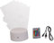 Veemoon Illusionslicht Poker Lampe Acryl Nachtlicht Mit Buntem Und Rissmuster-basis Energieeffiziente Tischdekoration Für Gaming Und Partys Usb Betrieben