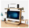Tavolino per Stampante Stampanti in posizione verticale Stampante Supporto for immagazzinaggio a 2 piani for organizzatori e archiviazione for ufficio Desktop Fax Machine Scanner Computer portatile Su