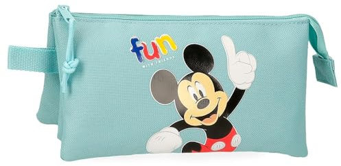 Disney Mickey Fun with Friends Equipaje- Bolsa de Mensajero, Unisex niños, Friends, Talla única