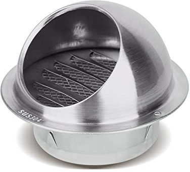 WEITINGKKK respiraderos de sofito Exterior, Dobladillo engrosadoMano de Obra finaPulido y redondeadoPreviene arañazos,Adecuado for Cocina, baño,Oficina,Garaje(250mm)