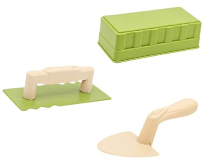 Fenteer 3-teiliges Schneespielzeug-Sandspielzeug-Set für draußen, Spiele, Sandburgenbaukästen, Schneeziegel-Spielzeug-Set für Kinder im Freien, Jungen und