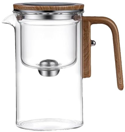 teiera degli assassini Teiera magica con infusore e filtrazione magnetica: migliora la tua esperienza del tè con la nostra innovativa teiera magica(600ml)