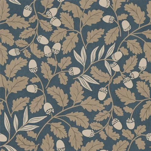 Arthouse Heron River Stunning Hand-Painted Style Watercolour Effect Wallpaper for Living Rooms Bedrooms Hallways Feature Walls Blue (100213AH)