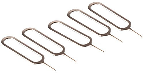 SODIAL(TM) 5 ¡Á Expulseurs de carte SIM Aiguille/Outil d'¨¦jection pour IPHONE/IPAD