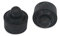 Gummi - Puffer Satz für Sitzbank schwarz (2-teilig) S50, S51, S70