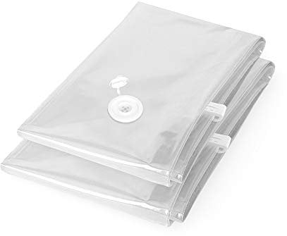 Compactor Lot de 2 Sacs de Compression, S: 55 x 90 cm, M: 80 x 100 cm, RAN4432