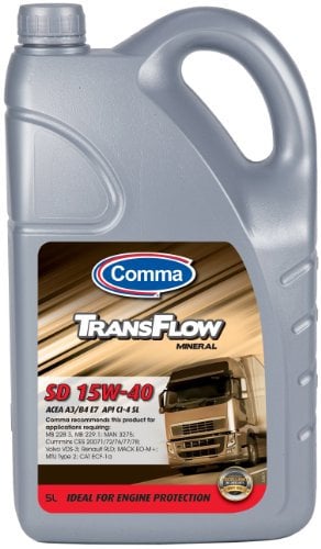 COMMA TFSD5L Transflow SD 15W40 Oil, 5 Liter