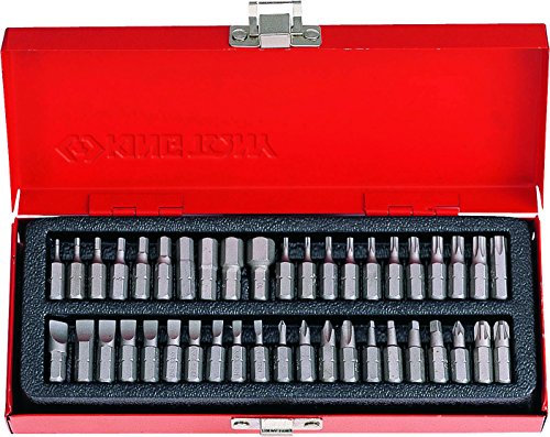 KING TONY 1042CQ Coffret d'Embouts Tournevis, Set de 42, 1/4