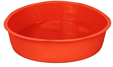 GMMH Moule Rond Original en Silicone Ø 24 cm Rouge