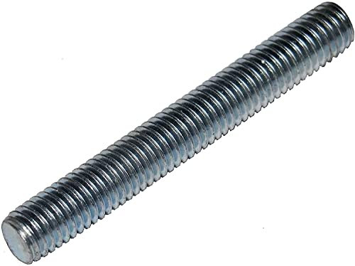 25 Stück Gewindestifte Stahl verzinkt (M 8 x 80 mm)