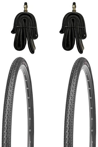 Kujo 2X 28 Zoll Fahrradreifen Set 700x38c Resul 40-622 inkl. Schlauch DV
