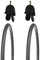 Kujo 2X 28 Zoll Fahrradreifen Set 700x38c Resul 40-622 inkl. Schlauch DV