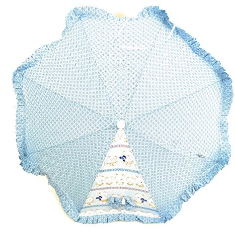 Sombrilla Carrito Bebe-Modelo Ositos- Danielstore Color azul