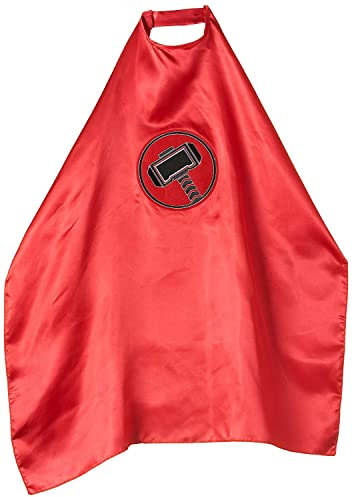 RUBIE'S- Cape Thor Disfraz, dibujo animado, Color rojo, talla única (RUBIES I-G36007)