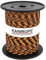 Kanirope® PP Seil Polypropylenseil MULTIBRAID 4mm 100m Special Edition (Design7) Flagge Deutschland Tricolor Schwarz/Rot/Gelb 8x geflochten