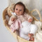 ZIYIUI Bambole Reborn Femmina Realistica Baby 46 cm Che Sembrano Vere Bambola Fatto a mano Corpo in cotone morbido Originali Dolls Toddler Bambina Bambolotti Bambini Maschio 18 Pollici