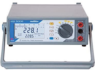 Multimètre de table Metrix MX5006 numérique, analogique CAT III 1000 V Affichage (nombre de points): 6000 1 pc(s)