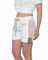 SOURKRAUTS Damen Shorts Dianara Jogginghose Weiß – Frauen Sweatshort Jogger Sporthose, Freizeithose, Trainingshose in Größe L