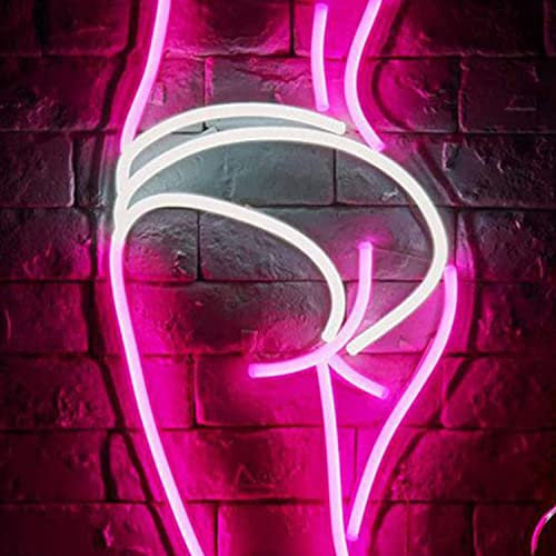 Weiblicher Hintern Neonlicht Frau LED Schild Po USB Beleuchtung Leuchtreklame Reklame Licht, Kunst Neonlichter Bar Party Wand Dekoration Geburtstag Wohnzimmer dekorative Wandbeleuchtung Sexy Arsch