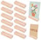 AiQInu 6 Pièces Porte Menu Mariage/ Photo en Support en Bois Comme Décoration (12 Pièces)