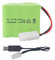 ZYGY AA 9.6V 2800mah RC Battery Pack with Tamiya Plug with USB Charging Cable for Toy Tank Engineering Series Flatbed Semi-Trailer Truck RC Car Ni-MH High Capacity Batteries