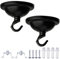 GORGECRAFT 2Set Ganci per Zanzariera Da Soffitto Ganci per Zanzariera A Cupola Ganci Da Soffitto con Super Colla Ganci per Baldacchino Da Letto Gancio Senza Chiodi per La Casa Accessori per Biancheria