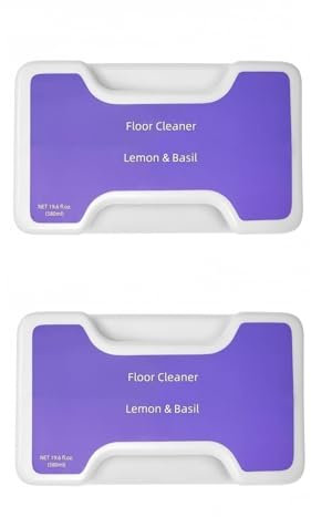 Detergente For Pavimenti (580 Ml X 2), Compatibile Con Narwal Freo Z Ultra, Robot Lavapavimenti, Detergente Concentrato Multisuperficie Con Tecnologia Anti-residuo, Sicuro For Pavimenti In Legno/piast
