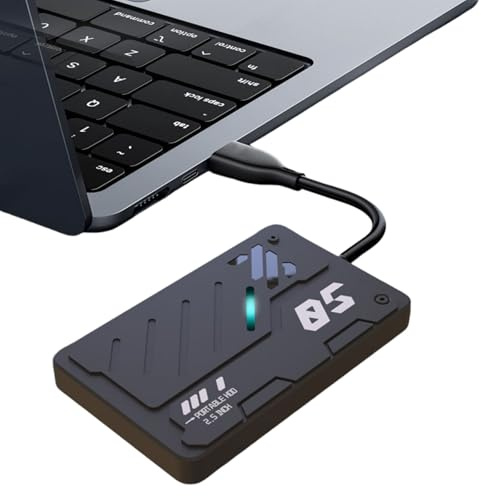 RGB HDD Esterno USB 3.0 Tipo-C Portatile 2.5 Pollice Disco di Immagazzinaggio 160G-1TB per PC Laptop Gaming box One