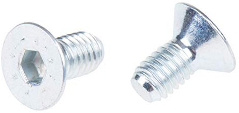 RS PRO Senkkopf Innensechskantschraube, Stahl verzinkt, M6 x 1mm, 12mm, Packung a 50 Stück