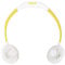 UNOLD 86690 Nackenventilator Breezy White - Weiß, Nackenbügel, 3-stufige Geschwindigkeitsregelung, LED-Kontrollleuchte, LED-Beleuchtung, freie Hände, Akku bis 8std.
