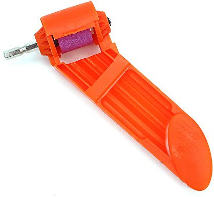 DollaTek Tragbare Schleifmaschine Schleifscheibe Maschinenschleifmaschine Gewöhnliches Eisen Gerade Schaftbohrer Grinder-Orange