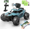 DEERC Coche teledirigido 1:16 RC Truck con cámara de 1080P, transmisión WiFi de 2,4 GHz, 2 baterías, 60 Minutos de Tiempo de reproducción, para Adultos y niños (36 W)