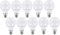 ADAKAT 10er Pack, LED Mini Birne 6W E14, kaltweiß 6000K, Flimmerfrei IC-Driver