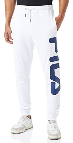 FILA Unisex Bronte Freizeithose, Bright White, S