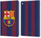 Head Case Designs Offizielle FC Barcelona Home 2023/24 Wappen-Set Leder-Wallet-Hülle Kompatibel mit Apple iPad 10.2 2019/2020/2021