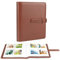 128 Pockets Photo Album for Polaroid Camera, for Fujifilm Instax Mini LiPlay 11 90 70 50S 26 25 9 8+ 8 7S Instant Camera, Polaroid Snap SnapTouch PIC-300 Z2300 Mint Zip Instant Camera (Brown)