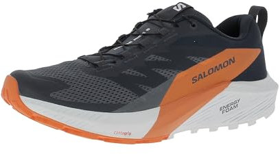 Salomon Sense Ride 5 GTX Trailrunningschuhe India Ink/Carbon/Dragon Fire UK 7,5 - EU 41,3