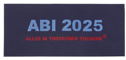 Egeria ABI 2025 Midnight gewebt Abitur 75x180cm 100% Baumwolle Duschtuch Strandtuch