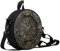 Sannovo Damen-Handtasche mit rundem Uhr-Design, mit Reißverschluss, Handtasche, Schultertasche, Geschenk für Mutter, Freundin, Einheitsgröße